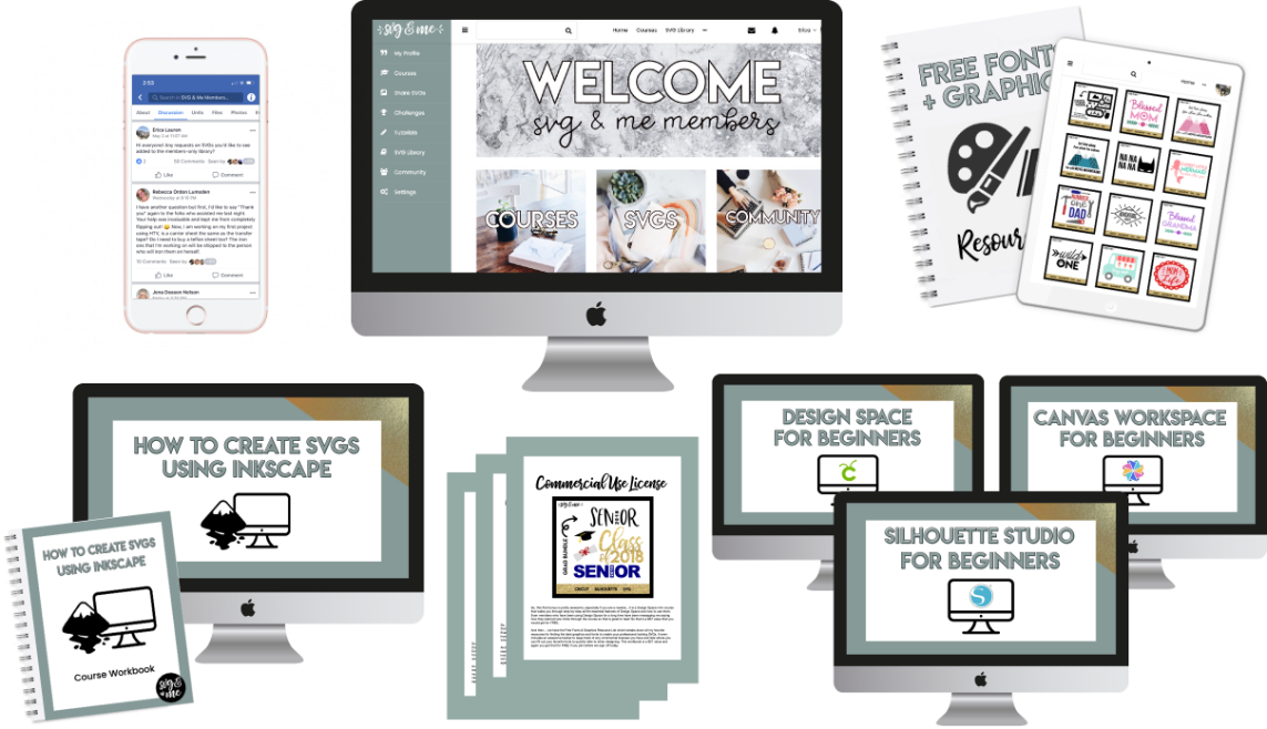 Gift Certificate: SVG & Me Lifetime Membership